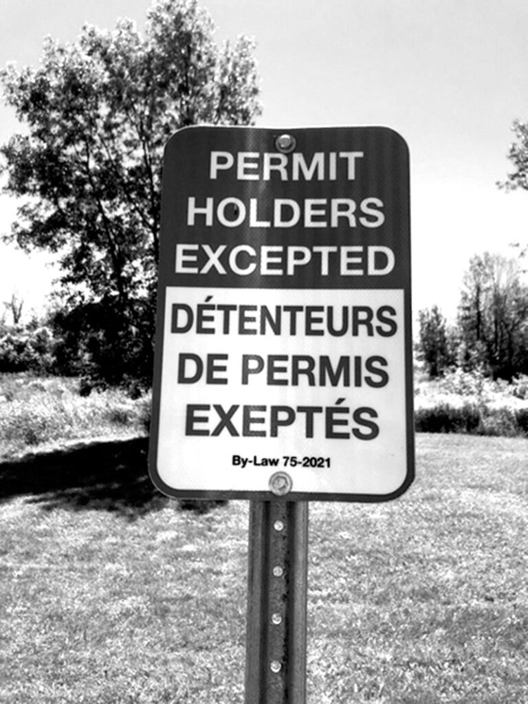 Permit holders excepted The Times